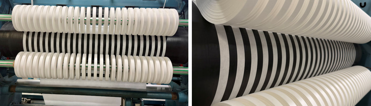 Machine de d&eacute;coupe de tissus industrielle